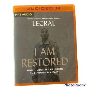 NWT Lecrae I Am Restored MP3 Audiobook Grammy Award Winning Artist